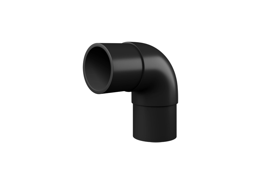 Отвод 90 градусов литой удлиненный Вода ПЭ100 SDR 17